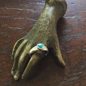 Sterling Silver and turquoise ring